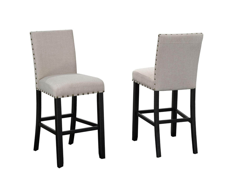 Pending - Brassex Inc. Beige Avery 29'' Bar Stool, Set of 2 - Available in 3 Colours