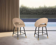 Pending - Brassex Inc. Counter Stool Mila Counter Stool, Set of 2 - Available in 3 Colours