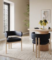 Pending - Brassex Inc. Dining Chair Belisse Dining Chair, Set of 2 in Black