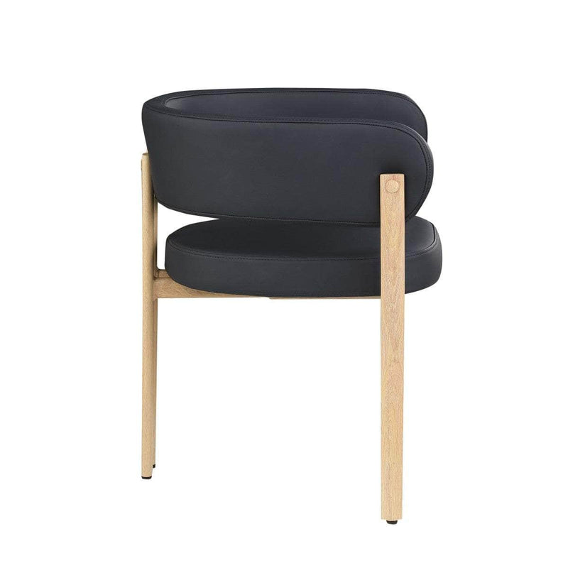 Pending - Brassex Inc. Dining Chair Belisse Dining Chair, Set of 2 in Black