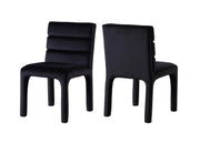 Pending - Brassex Inc. Dining Chair Black Megara Dining Chair, Set of 2 - Available in 2 Colours