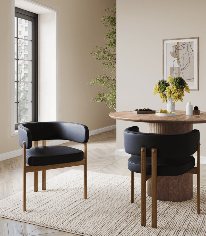 Pending - Brassex Inc. Dining Chair Caliste Dining Chair, Set of 2 - Available in 2 Colours