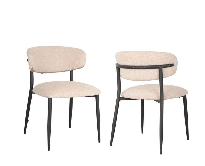 Pending - Brassex Inc. Dining Chair Gianna Dining Chair in Set of 2 in Beige