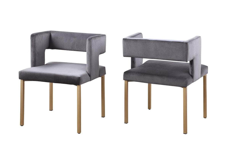 Pending - Brassex Inc. Dining Chair Grey Anthony Dining Chair, Set of 2 - Available in 2 Colours