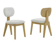 Pending - Brassex Inc. Dining Chair Natural Terra Dining Chair, Set of 2 - Available in 2 Colours