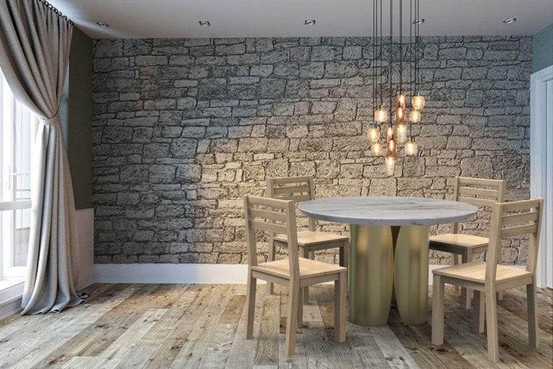 Pending - Brassex Inc. Dining Table Hugo Dining Table in Gold