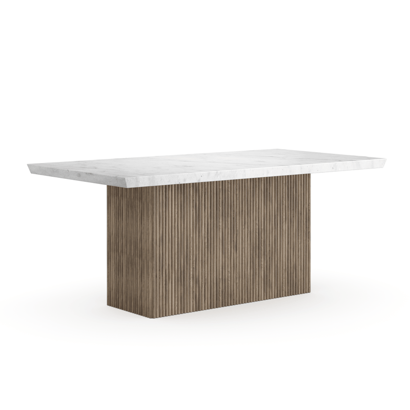 Pending - Brassex Inc. Dining Table Messa Dining Table in Grey Wash