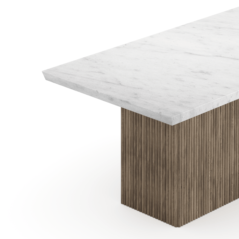 Pending - Brassex Inc. Dining Table Messa Dining Table in Grey Wash