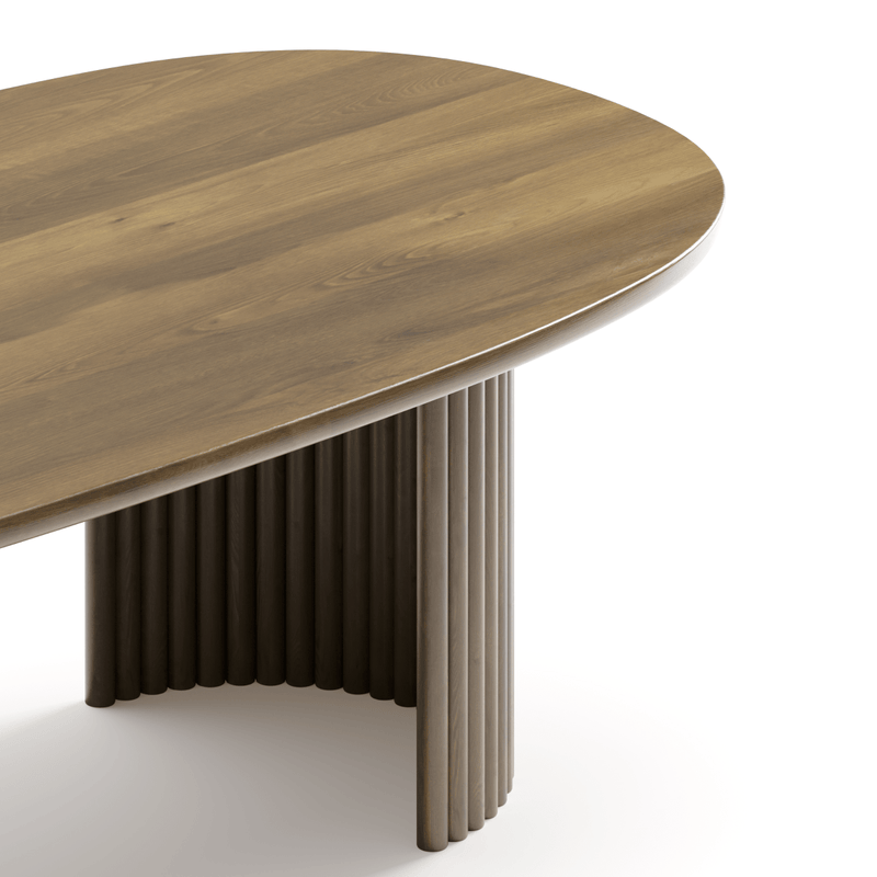 Pending - Brassex Inc. Dining Table Odilia Dining Table in Walnut