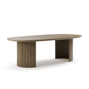 Pending - Brassex Inc. Dining Table Odilia Dining Table in Walnut