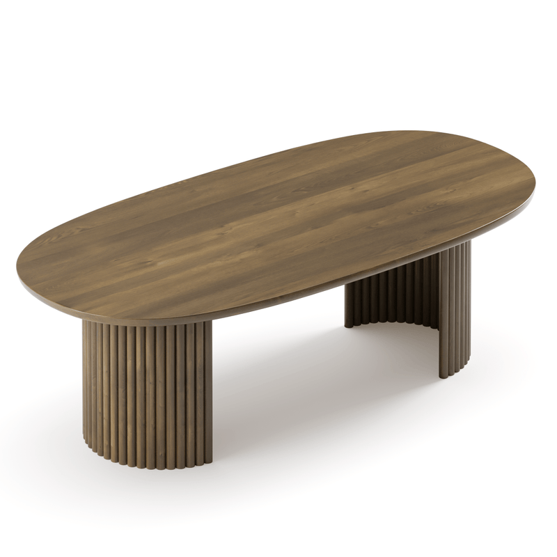 Pending - Brassex Inc. Dining Table Odilia Dining Table in Walnut