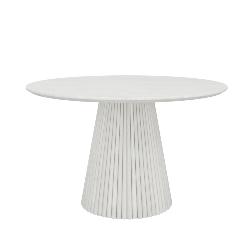 Pending - Brassex Inc. Dining Table White Wash Akira Dining Table - Available in 2 Colours