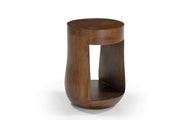 Pending - Brassex Inc. End Table Aubrey Accent Table in Walnut