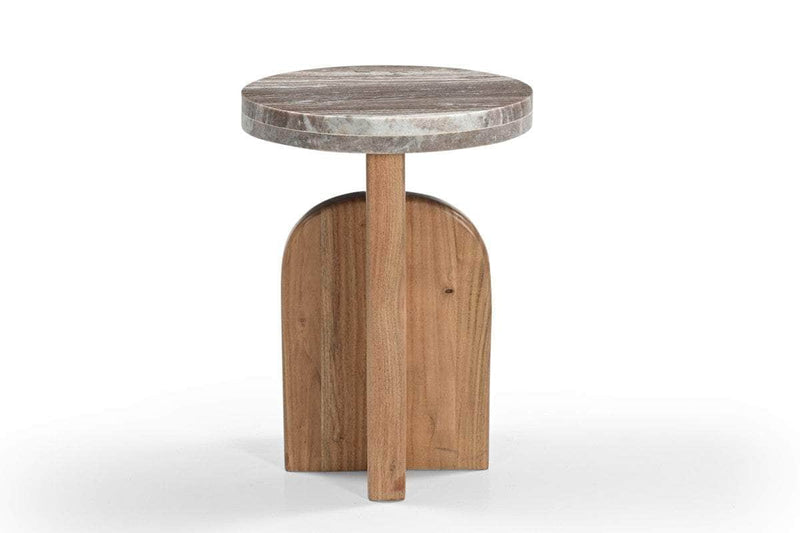Pending - Brassex Inc. End Table Westport Accent Table in Natural Colour