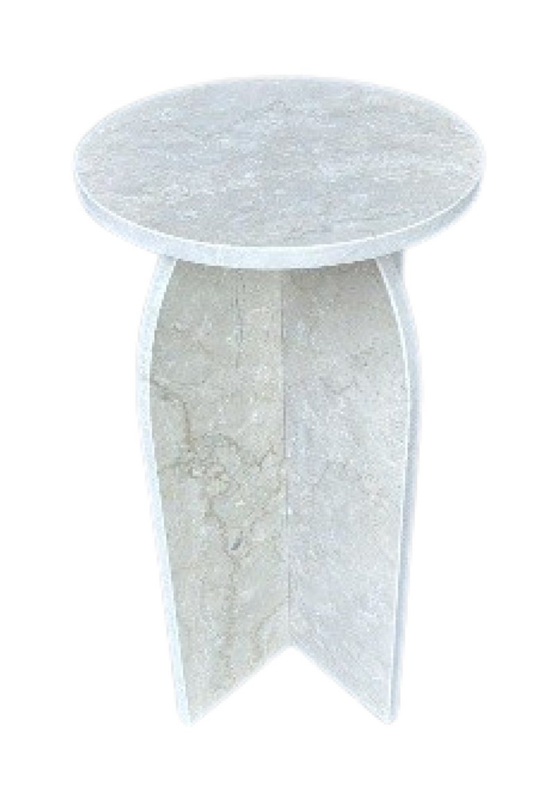 Pending - Brassex Inc. End Table White Zion Side Table - Available in 2 Colours