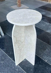 Pending - Brassex Inc. End Table Zion Side Table - Available in 2 Colours