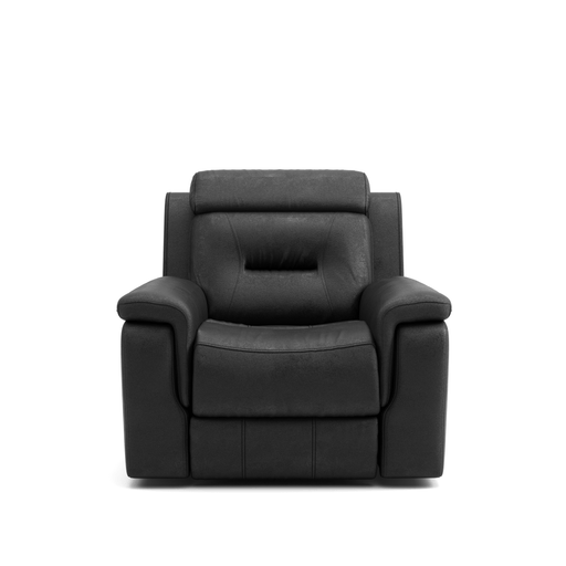 Pending - Brassex Inc. Nelson 3-Piece Recliner Set in Black
