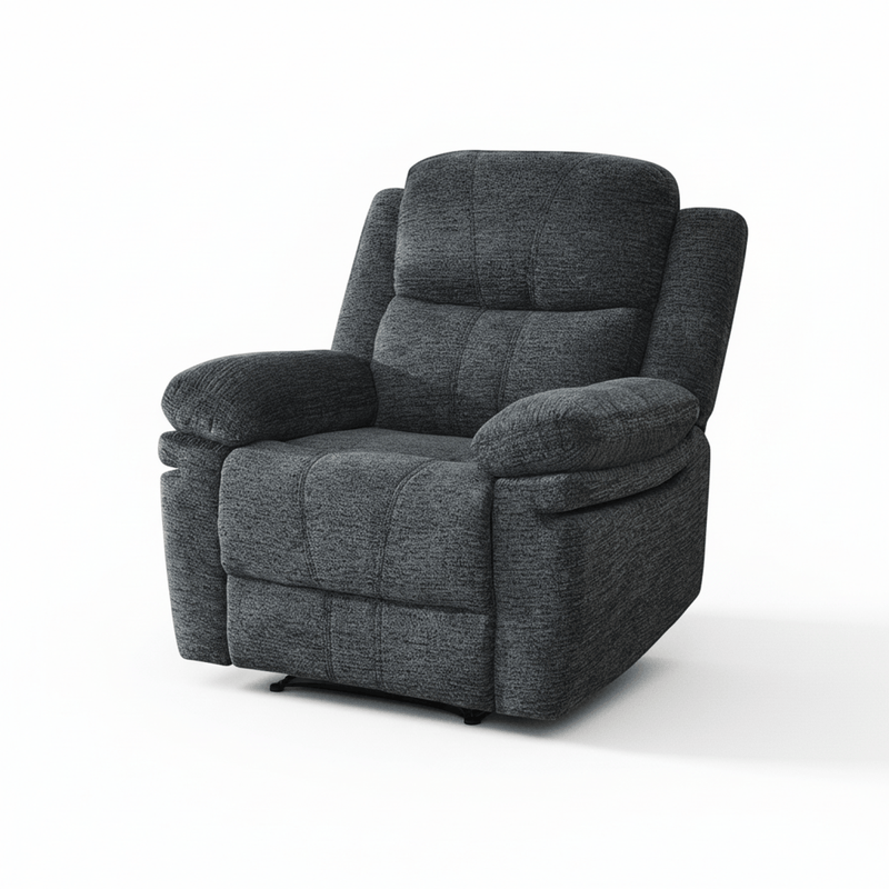 Pending - Brassex Inc. Power Recliner Chair in Charcoal