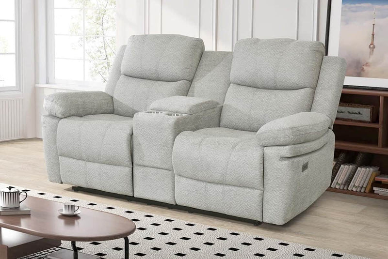 Pending - Brassex Inc. Power Recliner Love Seat in Beige