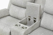 Pending - Brassex Inc. Power Recliner Love Seat in Beige