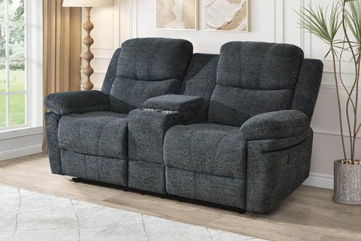 Pending - Brassex Inc. Power Recliner Love Seat in Charcoal
