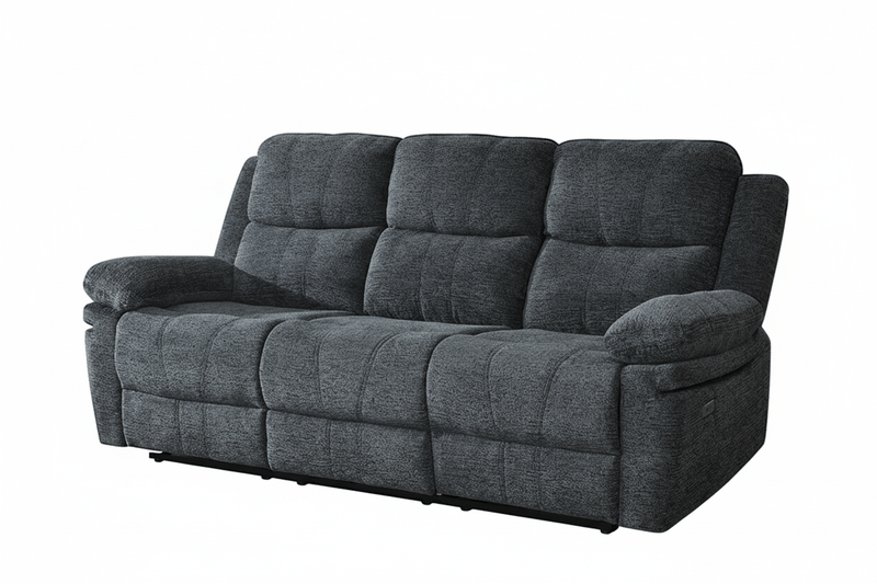 Pending - Brassex Inc. Power Recliner Sofa in Charcoal