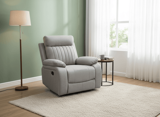 Pending - Brassex Inc. Recliner Chair in Stone