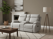 Pending - Brassex Inc. Recliner Loveseat in Stone