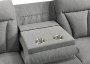 Pending - Brassex Inc. Recliner Sofa - Grey