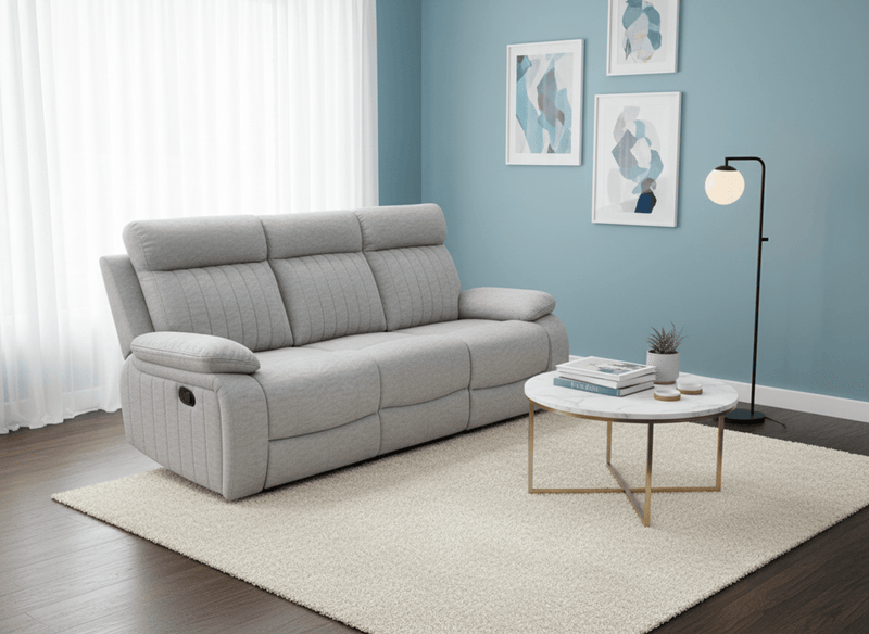Pending - Brassex Inc. Recliner Sofa in Stone