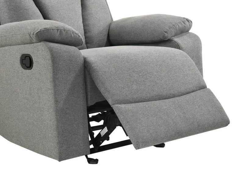 Pending - Brassex Inc. Rocker/Recliner - Grey