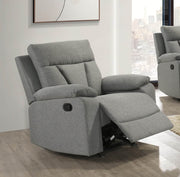 Pending - Brassex Inc. Rocker/Recliner - Grey
