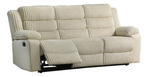 Pending - Brassex Inc. Romilly 3-Piece Recliner Set in Cream
