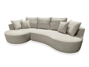 Pending - Brassex Inc. Sectional Sofa Beige Ibiza All Foam Sectional Sofa - Available in 2 Colours