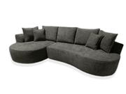 Pending - Brassex Inc. Sectional Sofa Ibiza All Foam Sectional Sofa - Available in 2 Colours