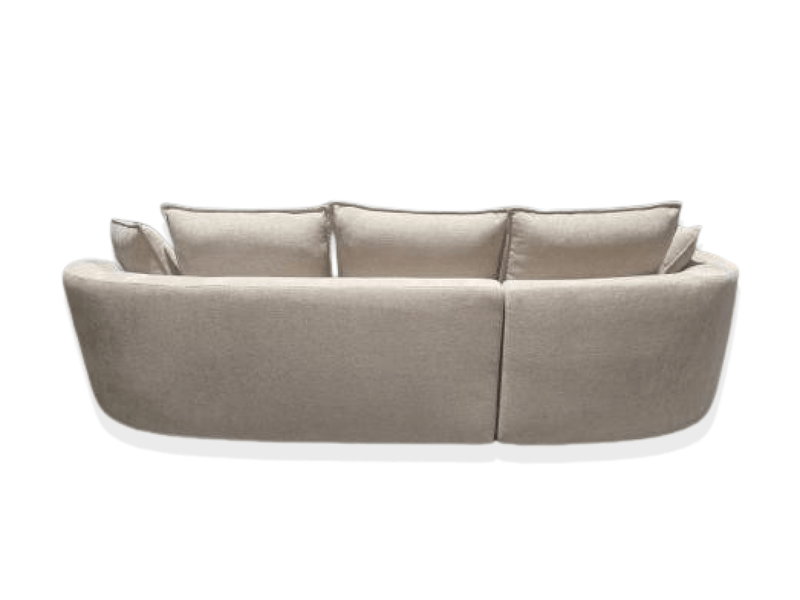 Pending - Brassex Inc. Sectional Sofa Ibiza All Foam Sectional Sofa - Available in 2 Colours