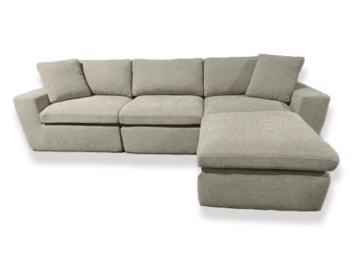 Pending - Brassex Inc. Sectional Sofa Jade All Foam Sectional Sofa - Available in 2 Colours
