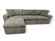 Pending - Brassex Inc. Sectional Sofa Jade All Foam Sectional Sofa - Available in 2 Colours