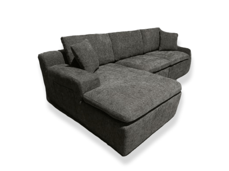 Pending - Brassex Inc. Sectional Sofa Soho Foam Sectional Sofa - Available in 2 Colours
