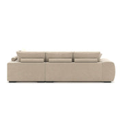 Pending - Brassex Inc. Sectional Sofa Zara Sectional Sofa with Right Facing Chaise in Beige