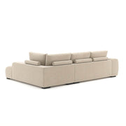 Pending - Brassex Inc. Sectional Sofa Zara Sectional Sofa with Right Facing Chaise in Beige