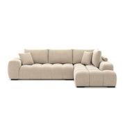 Pending - Brassex Inc. Sectional Sofa Zara Sectional Sofa with Right Facing Chaise in Beige