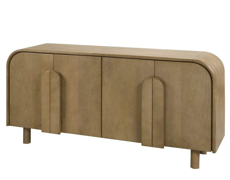 Pending - Brassex Inc. Sideboard Lyanna Side Board in Natural Oak