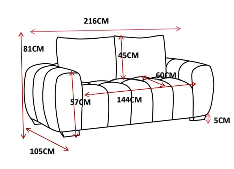 Pending - Brassex Inc. Sofa - Rust
