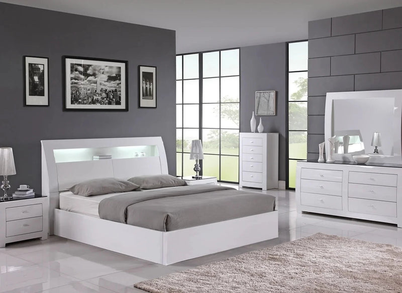 Pending - IFDC Bedroom Set King Barcelona - Available in 2 Sizes