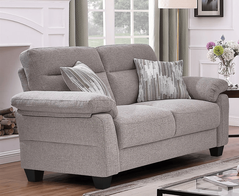 Pending - IFDC Beige Remington Loveseat - Available in 2 Colours