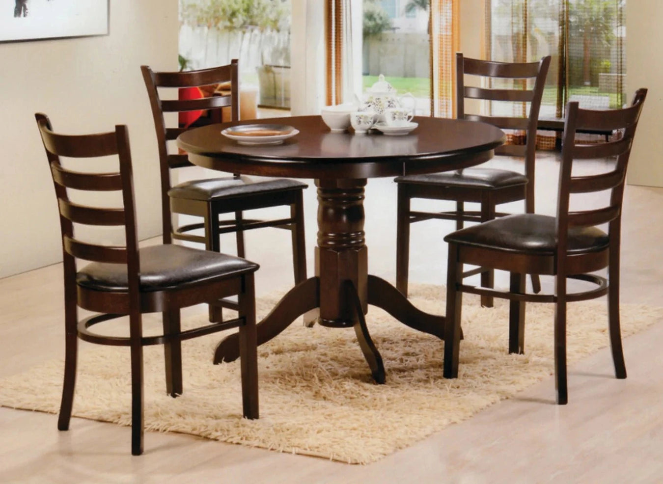 Pending - IFDC Dining Set 1 5 Piece Dining Set