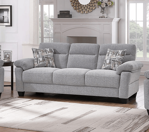 Pending - IFDC Grey Remington Sofa - Available in 2 Colours