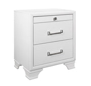 Pending - IFDC Jordyn White Bedroom Platform Storage Set - Available in 3 Sizes