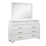 Pending - IFDC Jordyn White Bedroom Platform Storage Set - Available in 3 Sizes